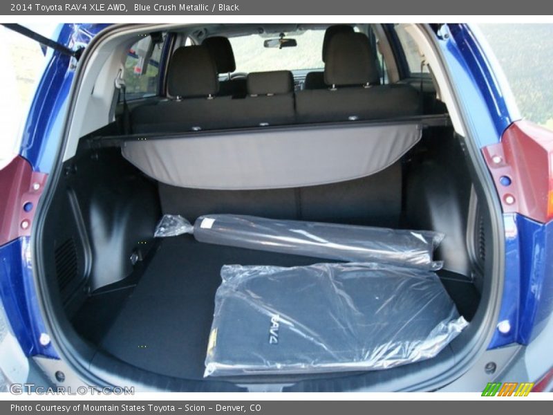 Blue Crush Metallic / Black 2014 Toyota RAV4 XLE AWD