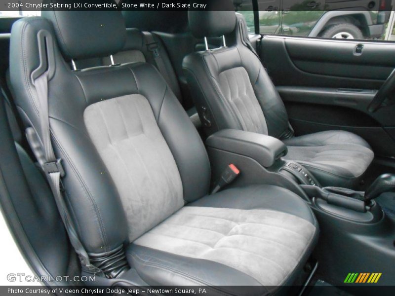 Front Seat of 2004 Sebring LXi Convertible