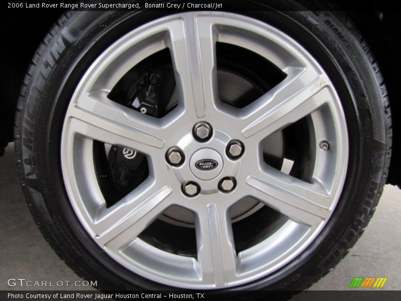 Bonatti Grey / Charcoal/Jet 2006 Land Rover Range Rover Supercharged