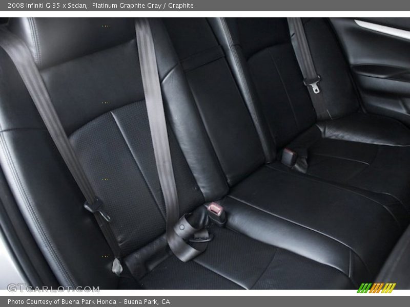 Platinum Graphite Gray / Graphite 2008 Infiniti G 35 x Sedan