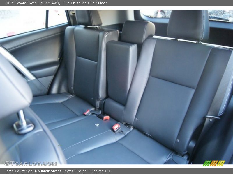 Blue Crush Metallic / Black 2014 Toyota RAV4 Limited AWD