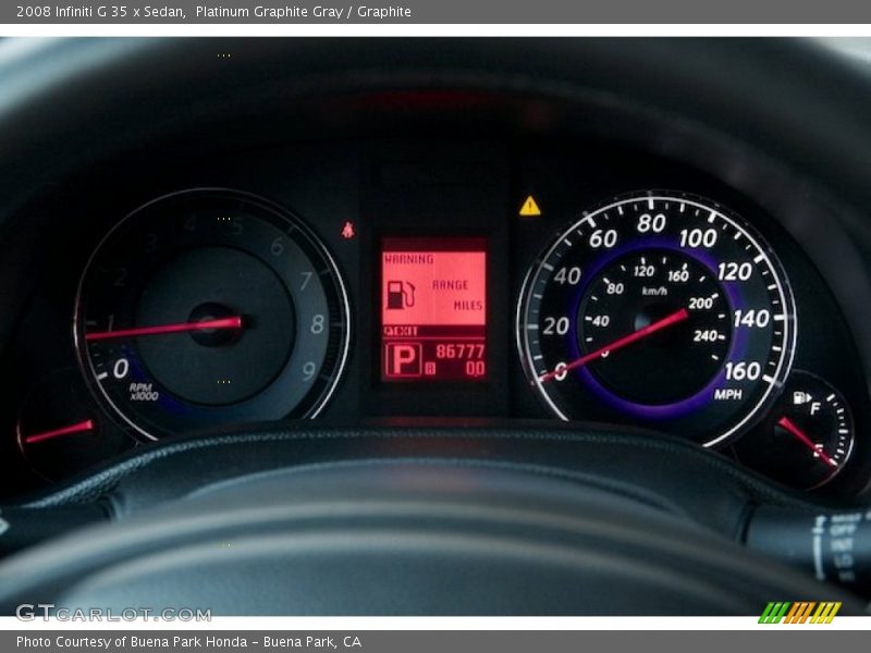 Platinum Graphite Gray / Graphite 2008 Infiniti G 35 x Sedan