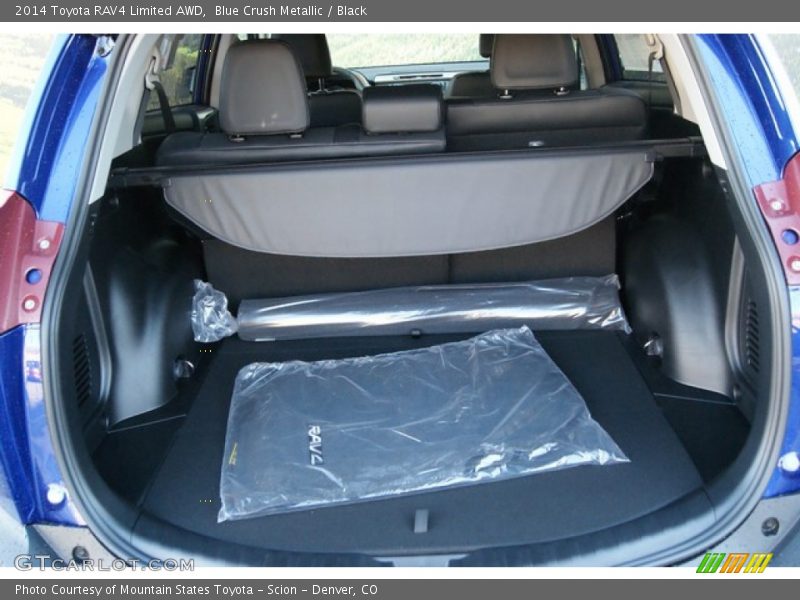 Blue Crush Metallic / Black 2014 Toyota RAV4 Limited AWD