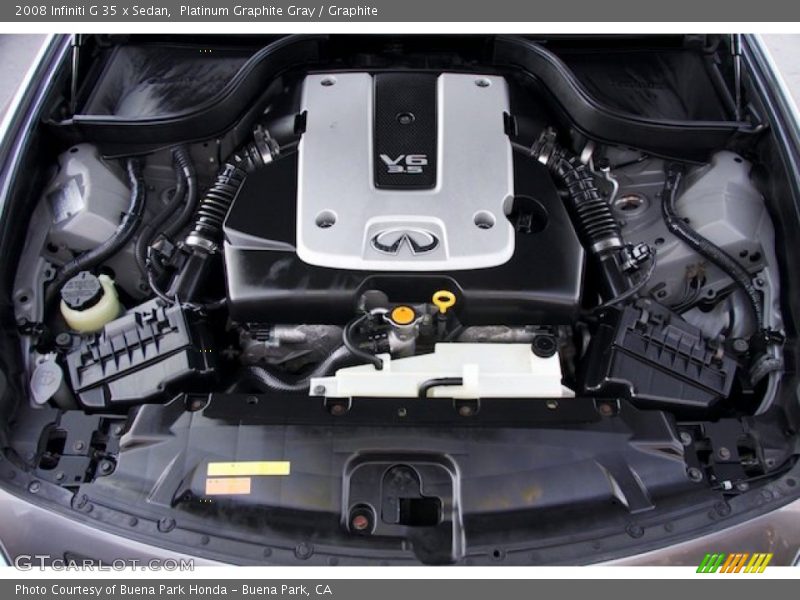 Platinum Graphite Gray / Graphite 2008 Infiniti G 35 x Sedan