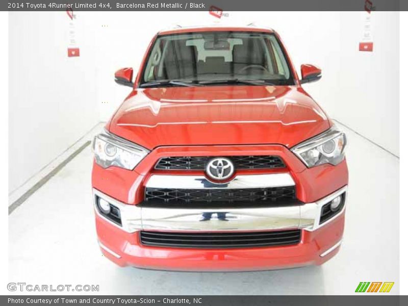 Barcelona Red Metallic / Black 2014 Toyota 4Runner Limited 4x4
