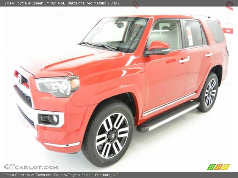 Barcelona Red Metallic / Black 2014 Toyota 4Runner Limited 4x4