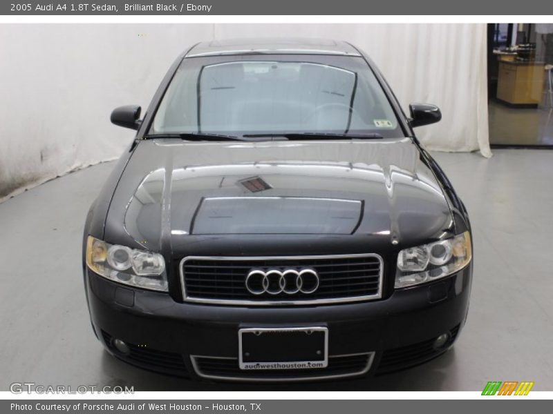 Brilliant Black / Ebony 2005 Audi A4 1.8T Sedan