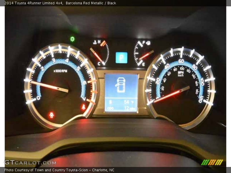 Barcelona Red Metallic / Black 2014 Toyota 4Runner Limited 4x4