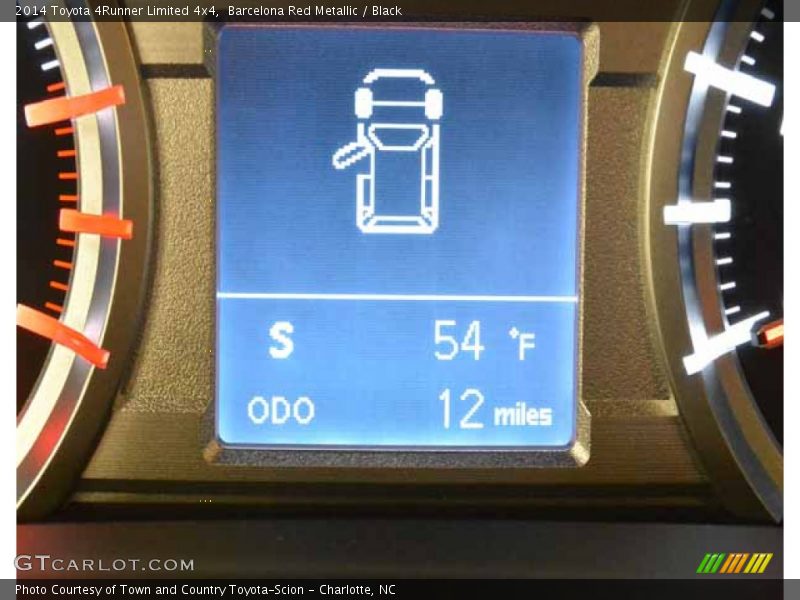 Barcelona Red Metallic / Black 2014 Toyota 4Runner Limited 4x4