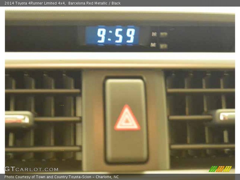 Barcelona Red Metallic / Black 2014 Toyota 4Runner Limited 4x4