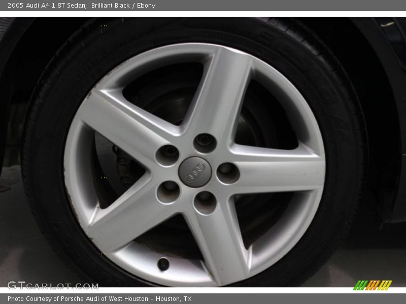 Brilliant Black / Ebony 2005 Audi A4 1.8T Sedan