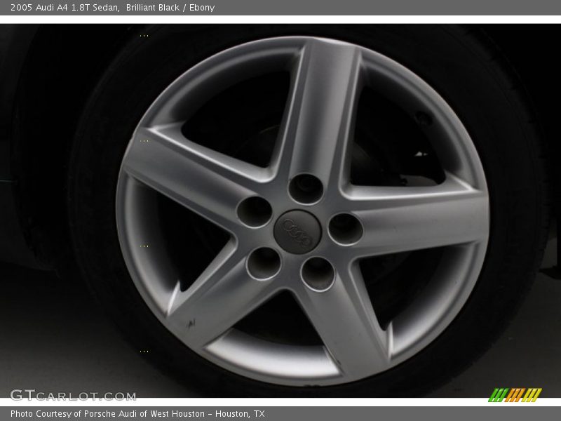 Brilliant Black / Ebony 2005 Audi A4 1.8T Sedan