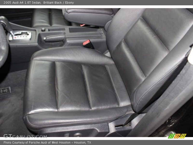 Brilliant Black / Ebony 2005 Audi A4 1.8T Sedan