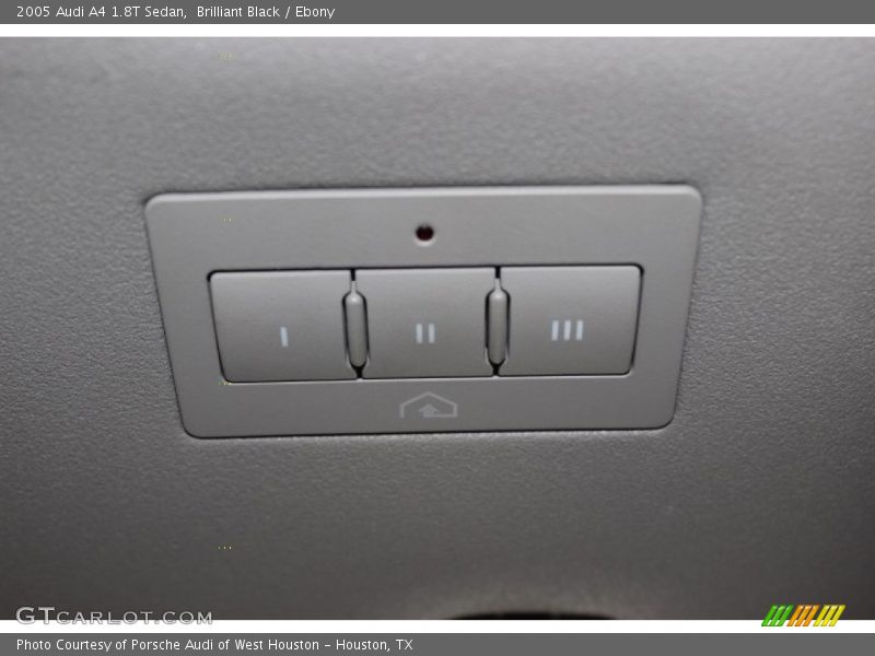 Brilliant Black / Ebony 2005 Audi A4 1.8T Sedan