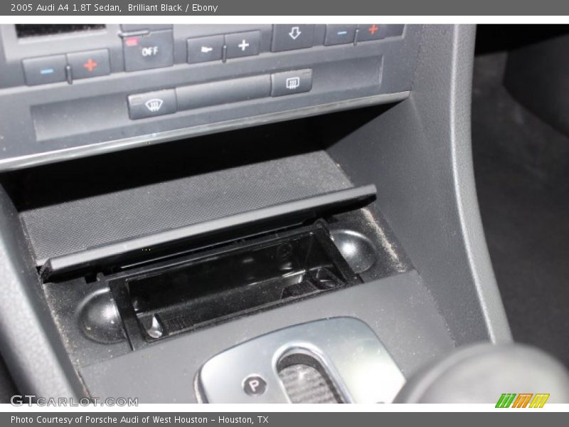 Brilliant Black / Ebony 2005 Audi A4 1.8T Sedan