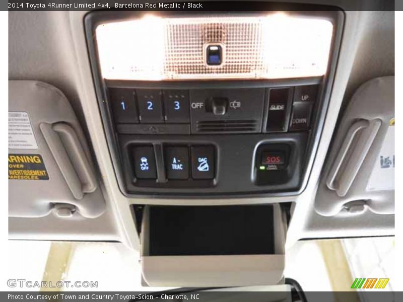 Barcelona Red Metallic / Black 2014 Toyota 4Runner Limited 4x4