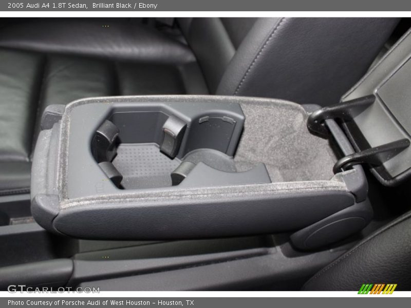 Brilliant Black / Ebony 2005 Audi A4 1.8T Sedan