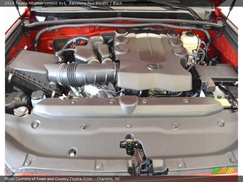 Barcelona Red Metallic / Black 2014 Toyota 4Runner Limited 4x4