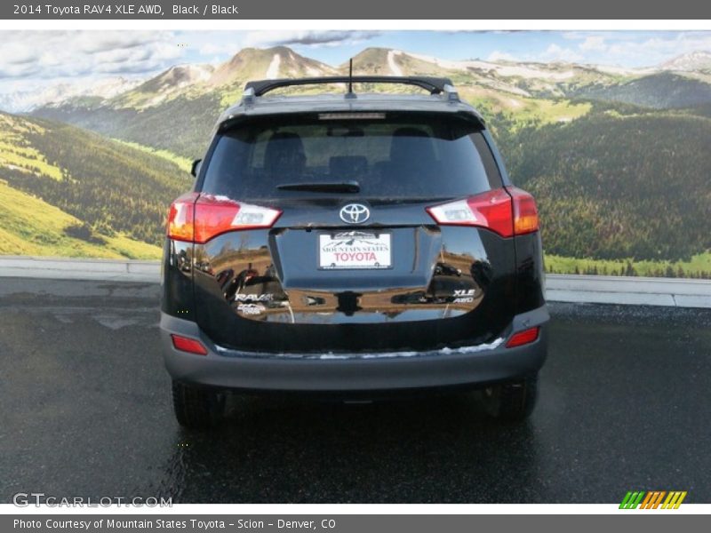 Black / Black 2014 Toyota RAV4 XLE AWD