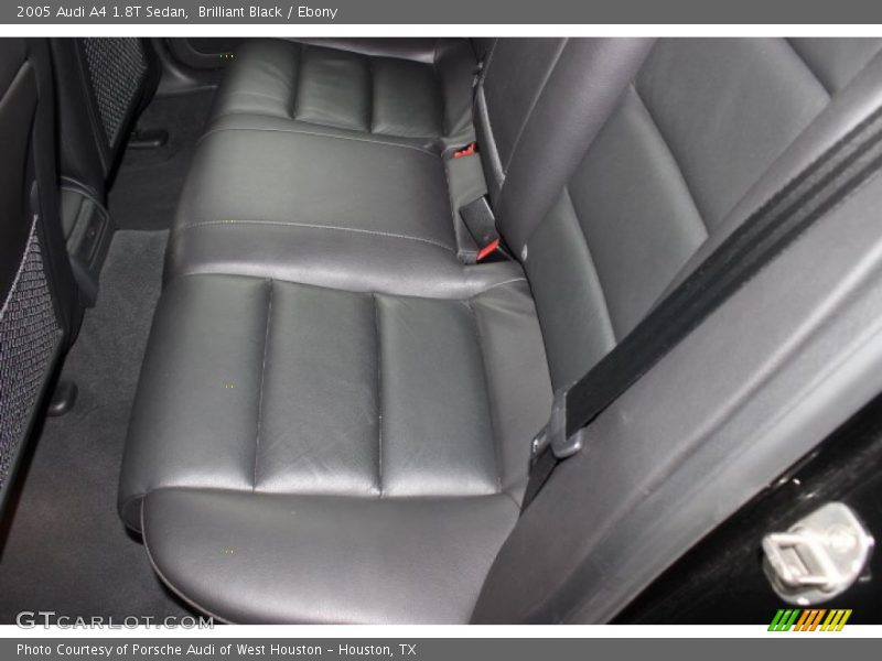 Brilliant Black / Ebony 2005 Audi A4 1.8T Sedan