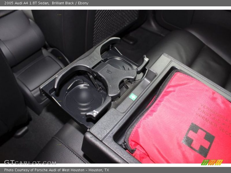 Brilliant Black / Ebony 2005 Audi A4 1.8T Sedan