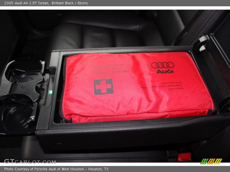 Brilliant Black / Ebony 2005 Audi A4 1.8T Sedan