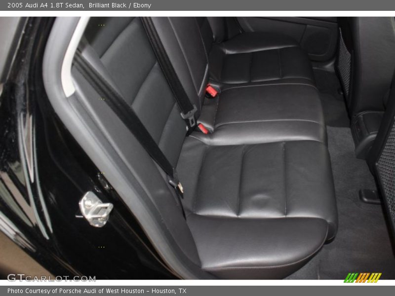 Brilliant Black / Ebony 2005 Audi A4 1.8T Sedan