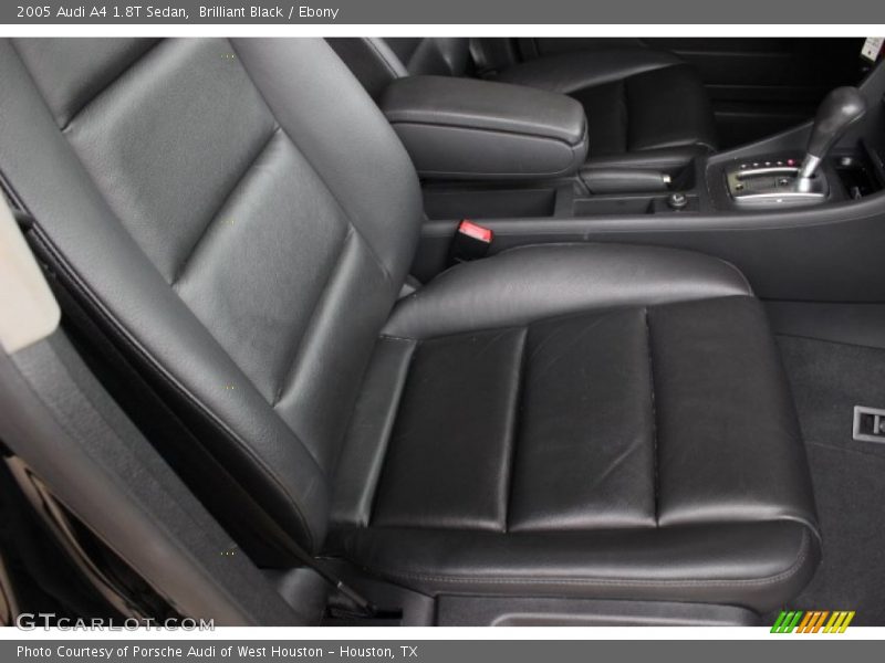 Brilliant Black / Ebony 2005 Audi A4 1.8T Sedan