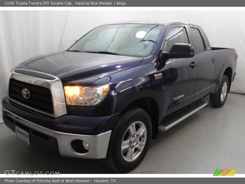 Nautical Blue Metallic / Beige 2008 Toyota Tundra SR5 Double Cab