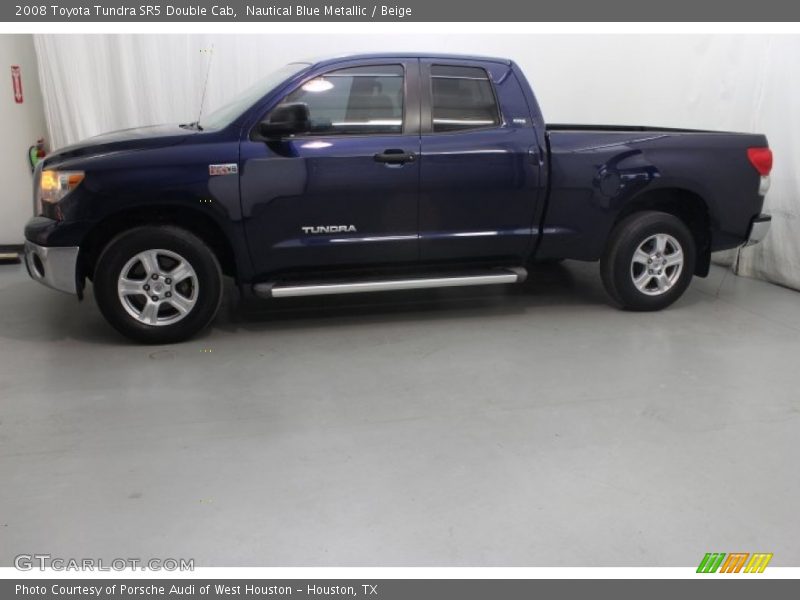 Nautical Blue Metallic / Beige 2008 Toyota Tundra SR5 Double Cab