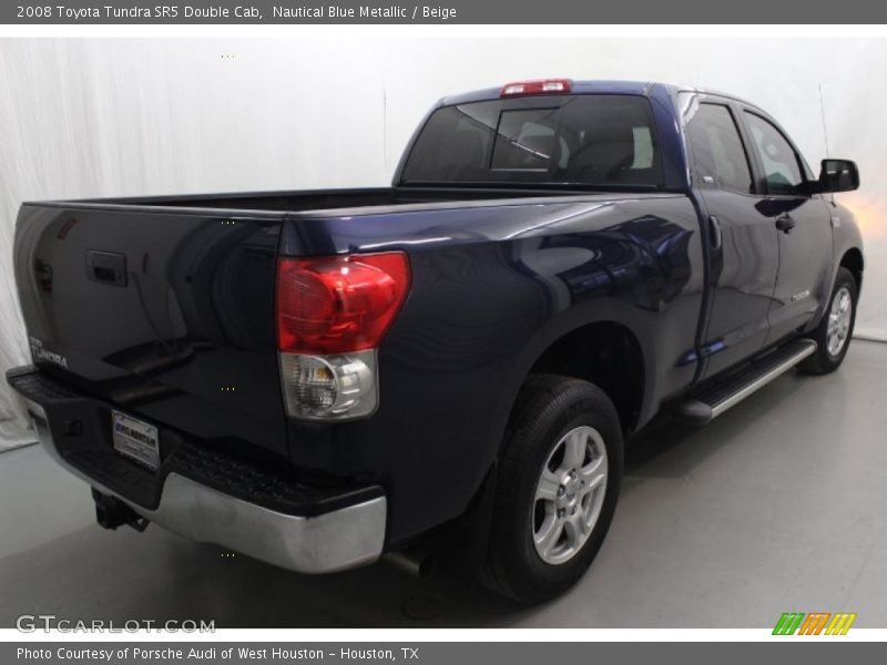Nautical Blue Metallic / Beige 2008 Toyota Tundra SR5 Double Cab