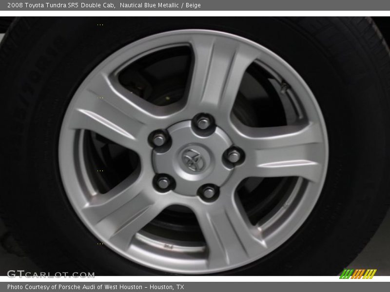 Nautical Blue Metallic / Beige 2008 Toyota Tundra SR5 Double Cab