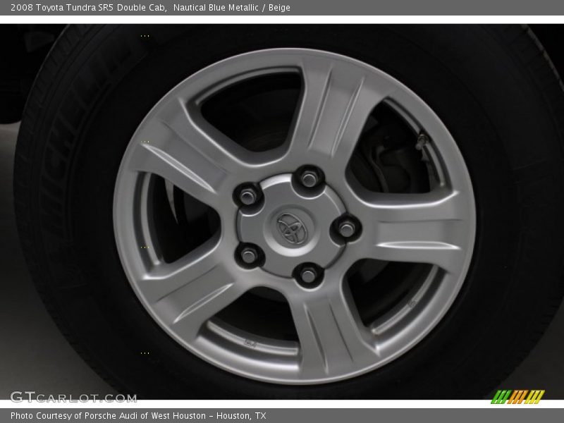 Nautical Blue Metallic / Beige 2008 Toyota Tundra SR5 Double Cab