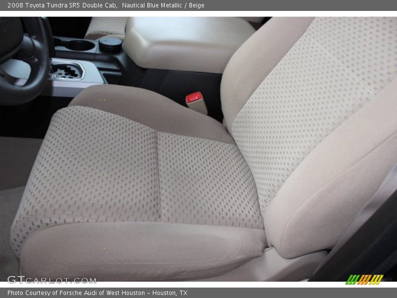 Nautical Blue Metallic / Beige 2008 Toyota Tundra SR5 Double Cab