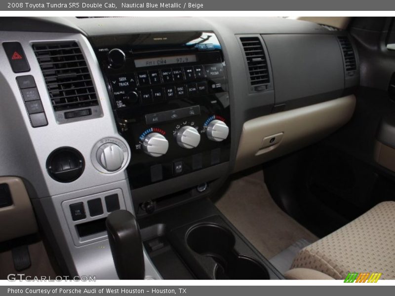 Nautical Blue Metallic / Beige 2008 Toyota Tundra SR5 Double Cab
