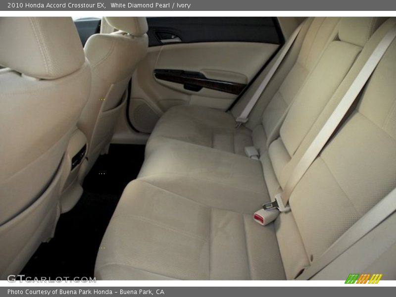 White Diamond Pearl / Ivory 2010 Honda Accord Crosstour EX