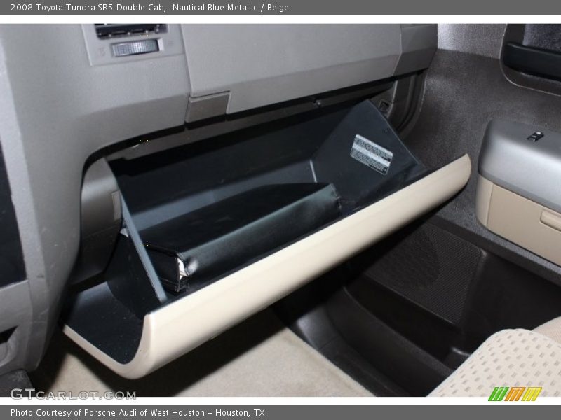 Nautical Blue Metallic / Beige 2008 Toyota Tundra SR5 Double Cab