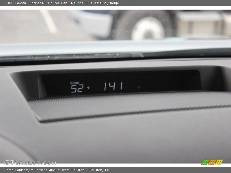 Nautical Blue Metallic / Beige 2008 Toyota Tundra SR5 Double Cab