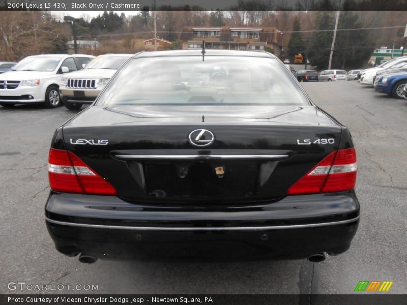 Black Onyx / Cashmere 2004 Lexus LS 430