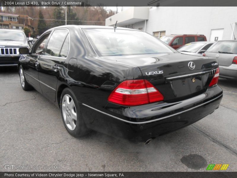 Black Onyx / Cashmere 2004 Lexus LS 430