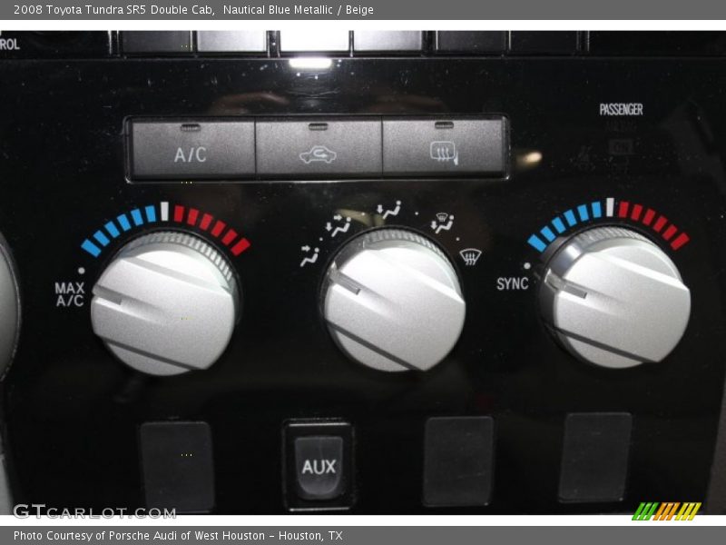 Nautical Blue Metallic / Beige 2008 Toyota Tundra SR5 Double Cab