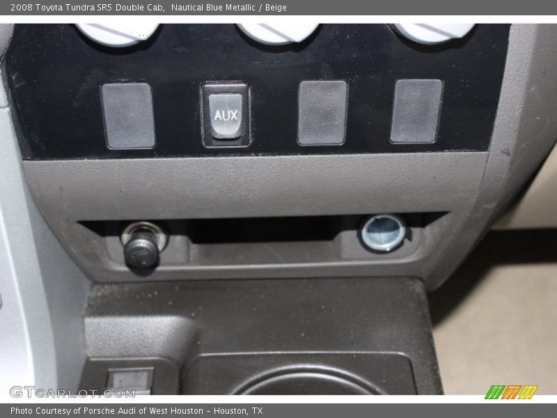 Nautical Blue Metallic / Beige 2008 Toyota Tundra SR5 Double Cab