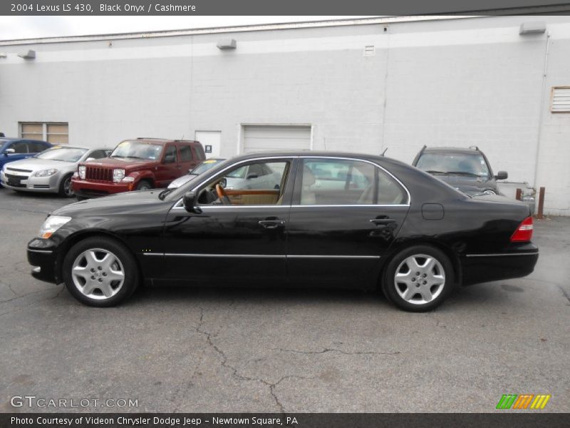 Black Onyx / Cashmere 2004 Lexus LS 430