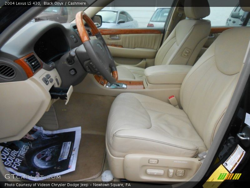 Black Onyx / Cashmere 2004 Lexus LS 430