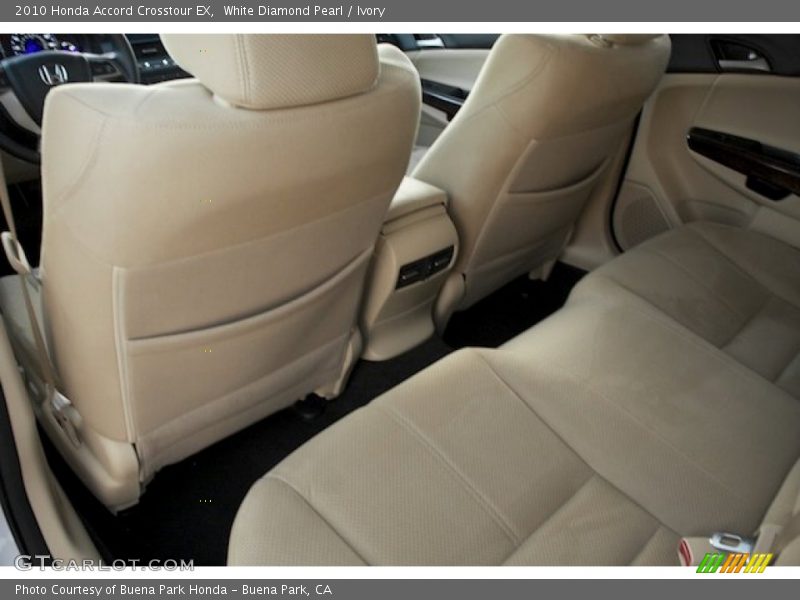 White Diamond Pearl / Ivory 2010 Honda Accord Crosstour EX