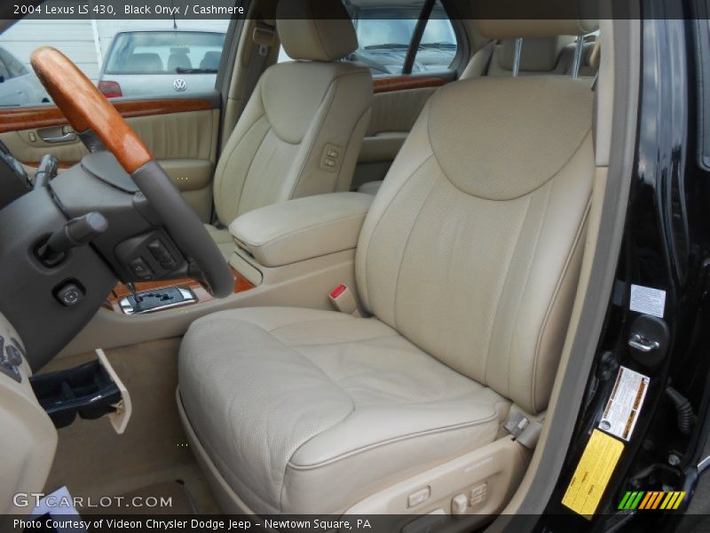 Black Onyx / Cashmere 2004 Lexus LS 430