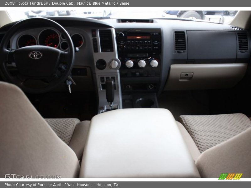 Nautical Blue Metallic / Beige 2008 Toyota Tundra SR5 Double Cab