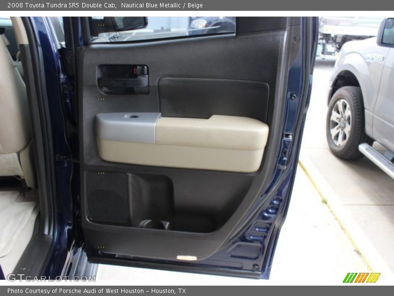 Nautical Blue Metallic / Beige 2008 Toyota Tundra SR5 Double Cab