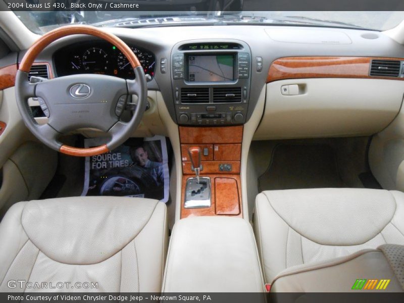 Black Onyx / Cashmere 2004 Lexus LS 430