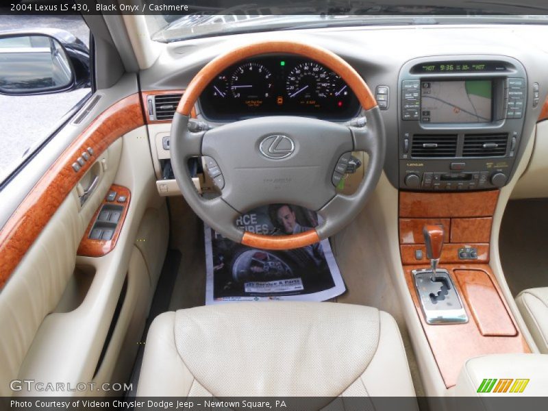 Black Onyx / Cashmere 2004 Lexus LS 430